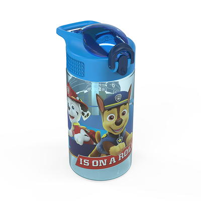 Zak Designs 16oz Plastic Kids' Water Bottle with Bumper and Antimicrobial  Spout 'PAW Patrol