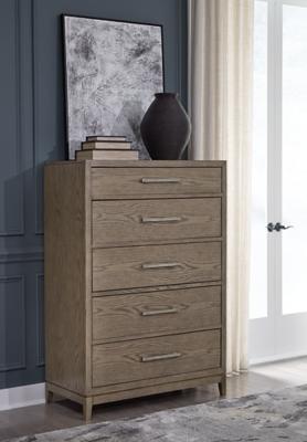 Picket House Furnishings Brinley 5-Drawer Cherry Chest of Drawers CN600CH -  The Home Depot