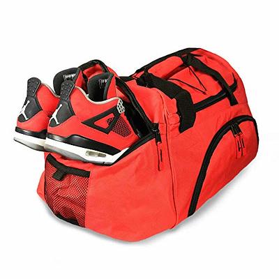 Protege 22 Sport And Travel Duffel Bag W/ Shoulder Strap, Red