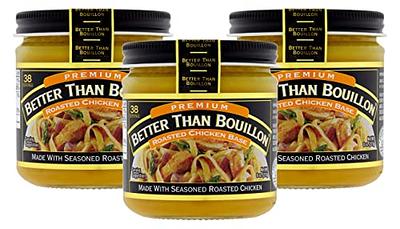 Better Than Bouillon Roasted Garlic Base 8 oz (Pack of 2) Bundle with  PrimeTime Direct Teaspoon Scoop with BTB Authenticity Seal
