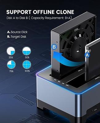 ORICO RGB Hard Drive Docking Station ( USB 3.2 Gen 2 to SATA 3.0)