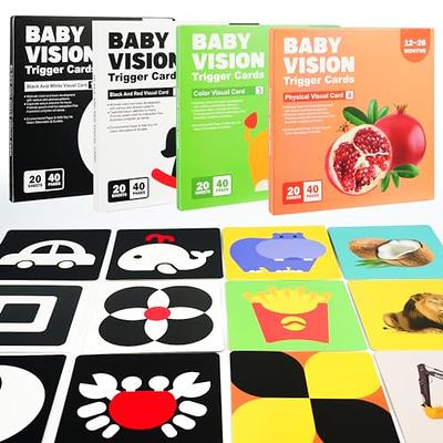 BELLOCHIDDO Black and White Contrast Baby Flashcards - Infant Baby Cards  for Brain Development, Baby Learning Toys, Flash Cards, Visual Stimulus  Cards - Educational Baby Toys for Newborn 12-26 Months - Yahoo Shopping