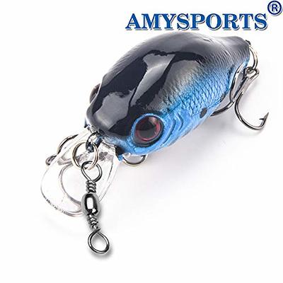 100pcs Durable Stainless Steel Fishing Snap with Smooth Rolling Swivel -  Perfect for Connecting Fishing Line and Lures