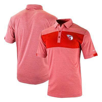 Dick's Sporting Goods Columbia Men's Atlanta Braves Red Drive Performance  Polo