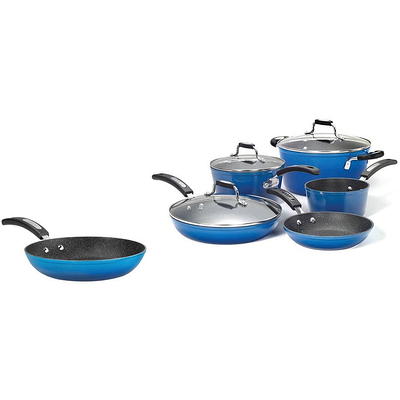 Starfrit The Rock by Starfrit 8 & 9.5 Diamond Fry Pans & Diamond  10-Piece Set - Yahoo Shopping