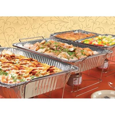 VEVOR Electric Buffet Server and Food Warmer, 14 in. x 14 in. Portable  Stainless Steel Chafing Dish Set with Temp Control DPJRG475380MMOA02V1 -  The Home Depot