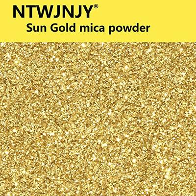 NTWJNJY Sun Gold Mica Powder, Natural Shimmer Mica Powder for Epoxy  Resin/Candle/Soap/Lip Gloss/Slime/Bath Bombs/Quicksand.Car Paint  pigments.Candle Dye,Soap Making Dye,Resin dye.(50g/1.7oz) - Yahoo Shopping