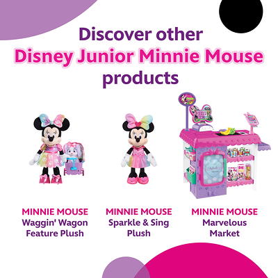 Disney Junior Minnie Mouse Easter Collectible Mini Figures, Officially  Licensed Kids Toys for Ages 3 Up, Gifts and Presents