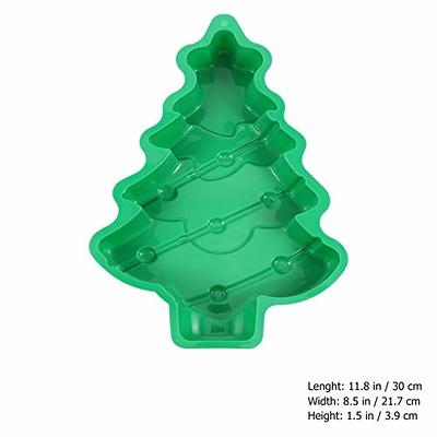 3d Christmas Tree Silicone Mold - Xmas Tree Pan Silicone Mold For