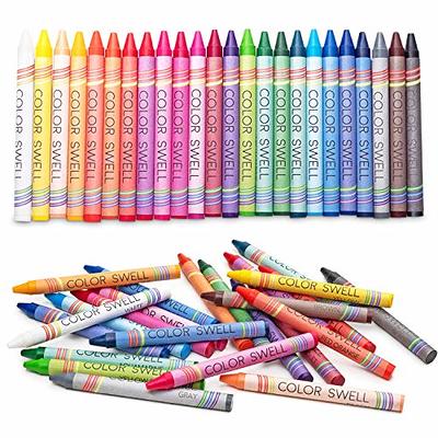 Fulmoon 12 Pack Crayons 12 Colors Toddler Crayons Bulk Crayons Jumbo  Washable Crayon School Supplies Party Favors for Classrooms School Teachers