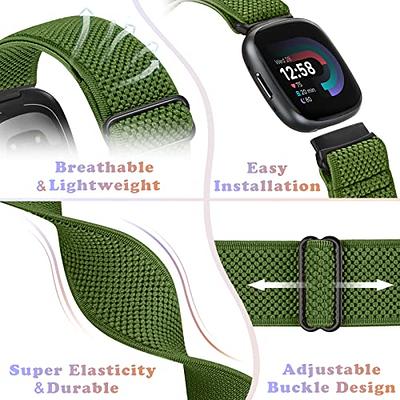 Nylon Strap For Fitbit Versa 4/ Sense 2 Band Replacement Loop