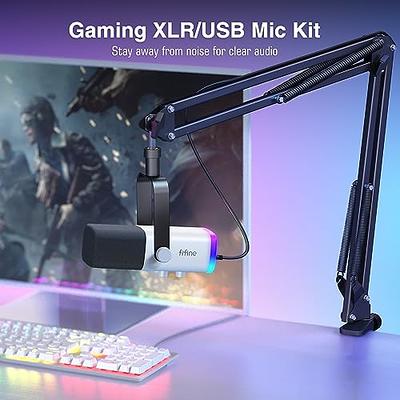  FIFINE Gaming Audio Mixer and XLR/USB Dynamic Microphone  Bundle, Streaming 4-Channel RGB Mixer with XLR Microphone Interface,48V  Phantom Power for Game, Voice, Podcast, Recording,  (SC3+K688) :  Musical Instruments