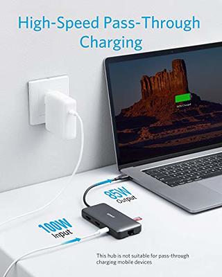 Anker 553 USB-C Hub, 8-in-1 USB C Dock, Dual 4K HDMI USB C