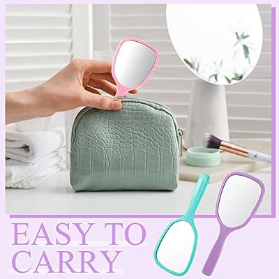 Mirror Hand Handheld Vintage Handle With Makeupcompact Bulk Mirrors Vanity  Cosmetic