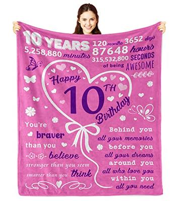 puekrtoa Birthday Gifts for 10 Year Old Girl, 10 Year Old Girl Gift Ideas, 10th Birthday Decorations for Girls, 10th Birthday Gifts for Girls, Present