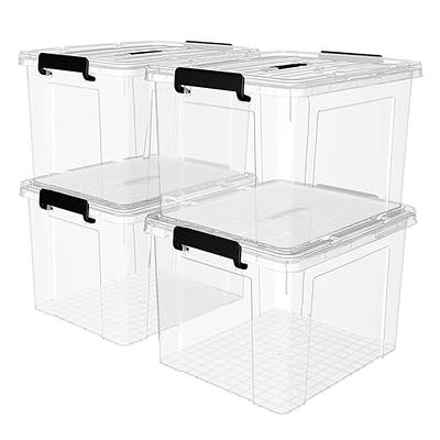 20 Pcs Clear Board Game Tokens Storage Containers Trays, Board