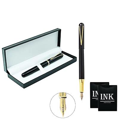 Calligraphy Pen Set Fountain Pens with 8 Different Replaceable Nibs with 60  Ink