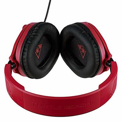 Turtle Beach Recon 70N Midnight Red Gaming Headset for Nintendo Switch, PS5,  PS4, Xbox Series X