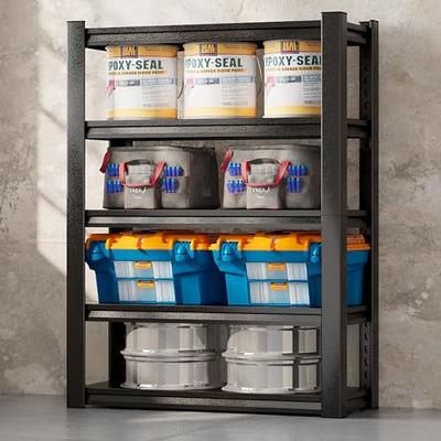 REIBII 40W Garage Shelving Heavy Duty Storage Shelves Load