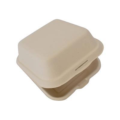 Biodegradable Tableware to Go Box 5 6 Compartments Sugarcane