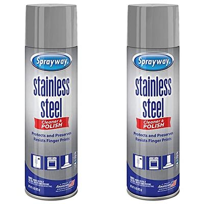 Weiman 17 oz. Stainless Steel Cleaner and Polish Aerosol (3-Pack) 49 COMBO1  - The Home Depot