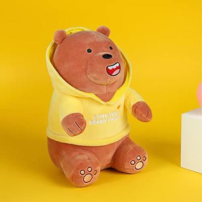 MINISO We Bare Bears 9.5 Cute Stuffed Animals - Ultrasoft Grizzly