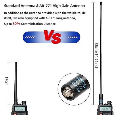 BaoFeng UV-5R 8W Ham Radio Handheld UV5R Dual Band Long Range Walkie  Talkies Two Way Radio Portable Tri-Power Radio(Black-8W 1Pack)