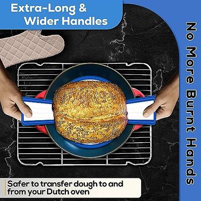 1 Silicone Bread Sling for Dutch Oven - Reusable Bread Mat - Heat Resistant Dutch  Oven Liners w/