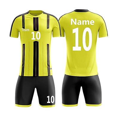 Kids Soccer Uniforms  Color Shirts - Black Shorts – Pairformance