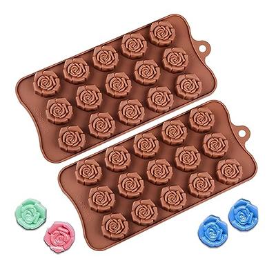 15 Cavity Melting Chocolate Silicone Molds Shapes for Valentine's