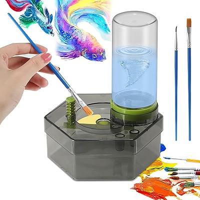 Paint Brush Rinser,Brush Rinser, Water Cycle Rinser,Multifunctional Paint  Brush Cleaner for Acrylic, Watercolour, and Water-Based Mediums (NEWGreen)  - Yahoo Shopping