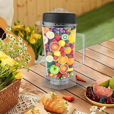 64 OZ Blender Pitcher Replacement Parts With Blade And Lid For