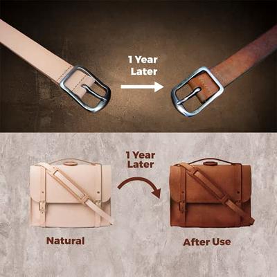 Vegetable Tanned Tooling Strap Side - Small Leather Pieces