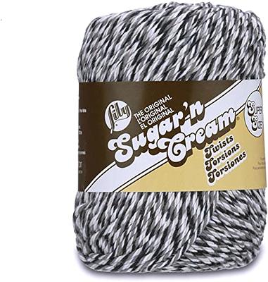 Lily Sugar'N Cream Super Size White Yarn - 6 Pack of 113g/4oz - Cotton - 4  Medium (Worsted) - 200 Yards - Knitting/Crochet