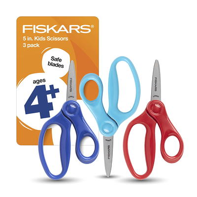 Office Depot Brand Kids Scissors 5 Handle Blunt Tip Assorted Colors Pack Of  2 Scissors - Office Depot