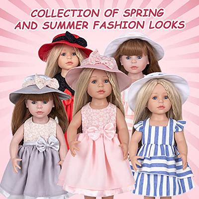 Doll Clothes and Accessories 39 Pack, Newest Unique & Fashion