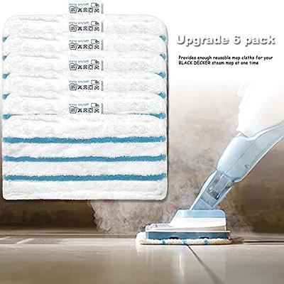 BLACK+DECKER 2 STEAM-MOP REPLACEMENT PADS | WASHABLE MICROFIBER CLEANING  SMP20