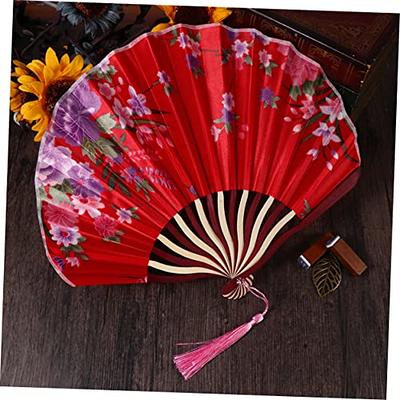 ARTIBETTER 2pcs Hand Held Folding Fans Floral Folding Fan Vintage Foldable  Fan Dance Folding Fan Retro Hand Fan Vintage Folding Fan Silk Fans Handheld  Miss Bamboo Old Fashioned China - Yahoo Shopping