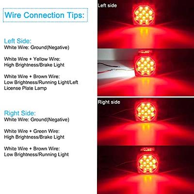 LIMICAR LED Trailer Lights, LED Trailer Light Kit, Boat Trailer