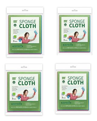 LOLA Cellulose Sponge Cloths, Eco-Friendly, Reusable & Machine