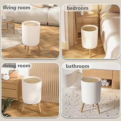 jinligogo 2Pack Bathroom Small Trash Can with Lid, 4 Gallon Touchless  Automatic Garbage Can Slim Waterproof Motion Sensor Smart Trash Bin for  Bedroom, Office, Living Room - Yahoo Shopping