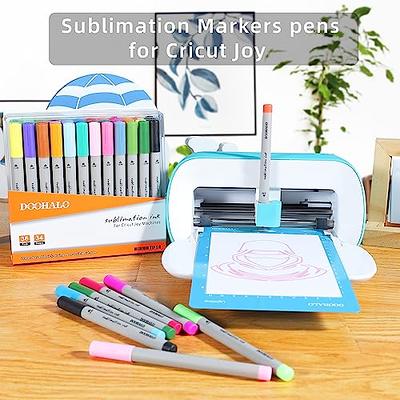 Cupoita Sublimation Pens Blank with Shrink Wrap Heat Transfer Pen Sublimation Ballpoint Pen Retractable Aluminum Sublimation Pen Blanks Personalized
