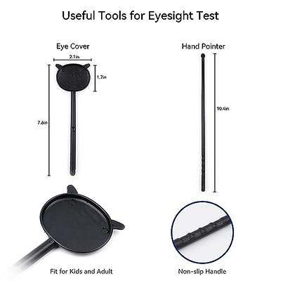 Snellen Visual Acuity Eye Chart for 10 Feet 14 x 9 Inches