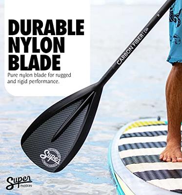 Goplus Adjustable Surf & SUP Paddle, 3-Piece Aluminum Alloy, Stand Up  Paddleboard Paddles for Kayak Boat, Blcak 1-piece