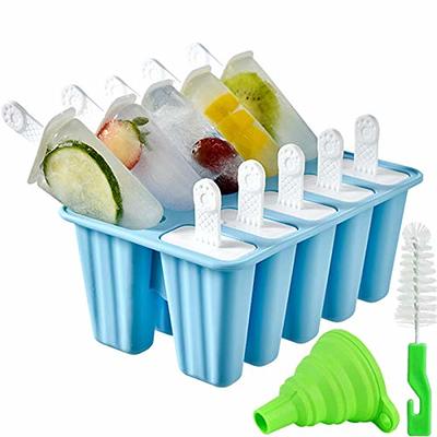 Popsicle Molds, 6 Pack Silicone Popsicle Molds Reusable Popsicle Mold Easy  Release Popsicle Molds With Silicone Funnel And Cleaning Brush