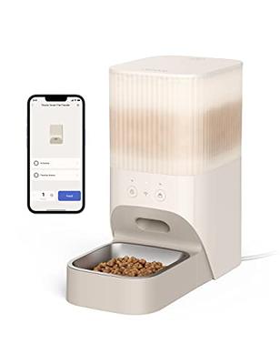 Automatic Cat Feeders Wi-Fi - 4L Dry Food Dispenser for Cats and Dogs 10  Meals p