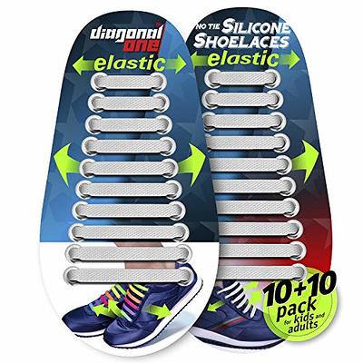 PH PandaHall 30 Sets No Tie Shoelaces Tieless Shoelace Locks