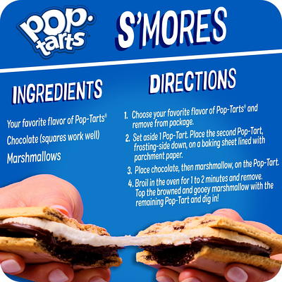 Pop-Tarts Frosted S'Mores & Frosted Chocolate Fudge Variety Pack, 48 ct.