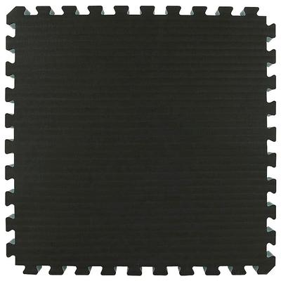 Fleming Supply 24-in W x 24-in L x 5.1-in T Interlocking Foam Gym Floor  Tile (24-sq ft) in the Gym Flooring department at