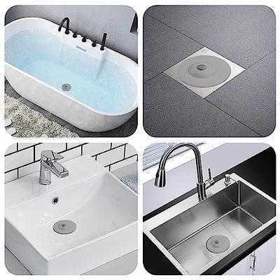 Hair Drain Catcher Square Drain Cover For Shower Silicone - Temu